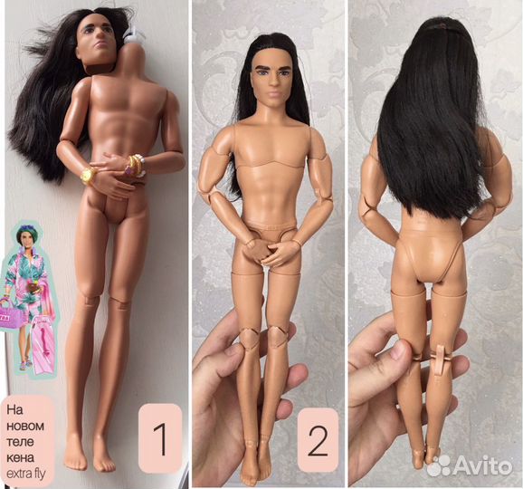 Куклы барби barbie looks (кен шон, индеец, лина)