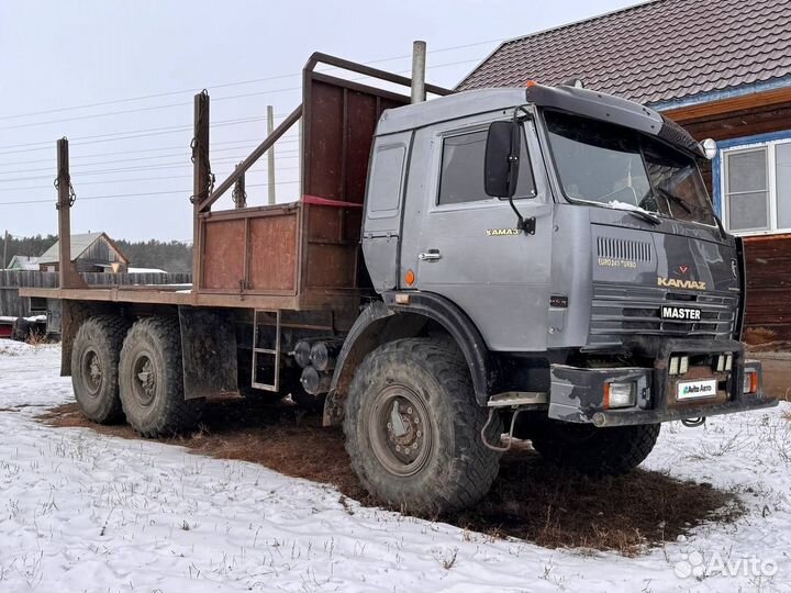 Лесовоз (сортиментовоз) Планета на КАМАЗ 43118, 2001