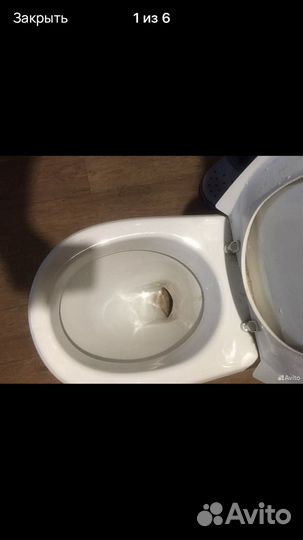 Унитаз с бачком