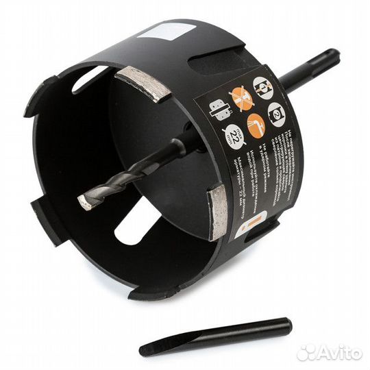 Коронка алмазная rage by vira 112мм по бетону SDS