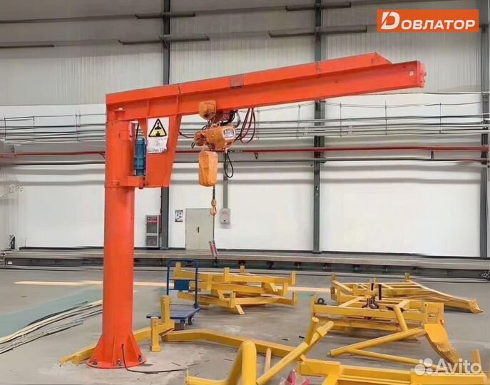 Кран консольный передвижной ручной