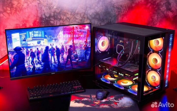 Топовый игровой пк - RTX 4060Ti + Core i5 12400F