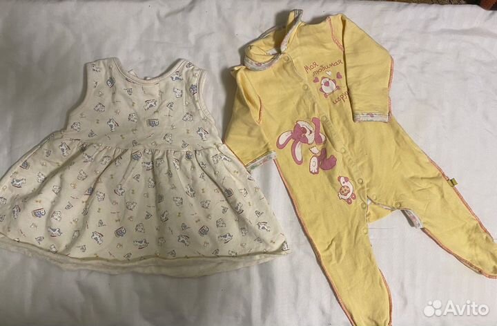 Пакет вещей на девочку 64-74 см