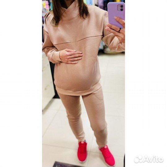 Зимние Новые спортивные костюмы для беременных