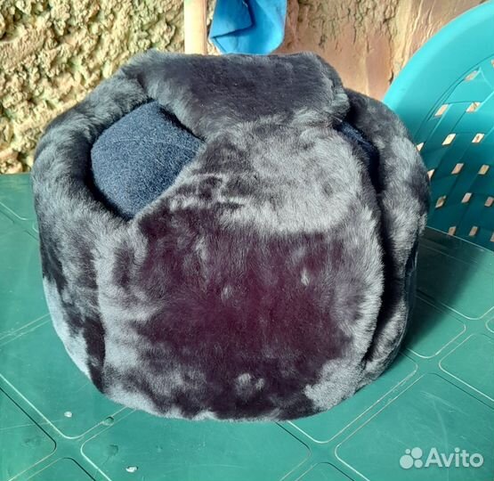 Шапка ушанка мужская военная 60, 58