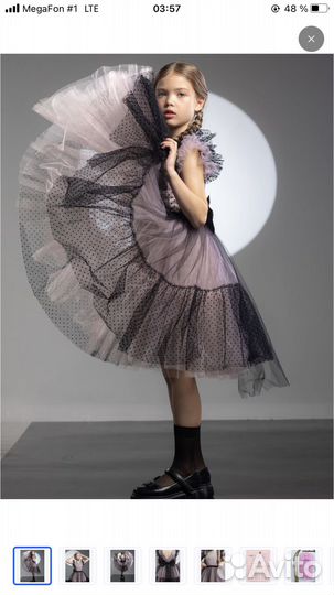 Платье для девочки 128