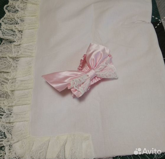 Уголок и бант на выписку