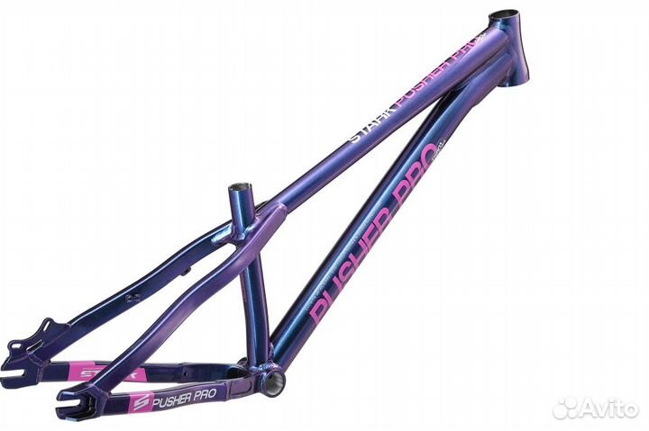 Рама Stark'24 Pusher Pro синий металлик/розовый L