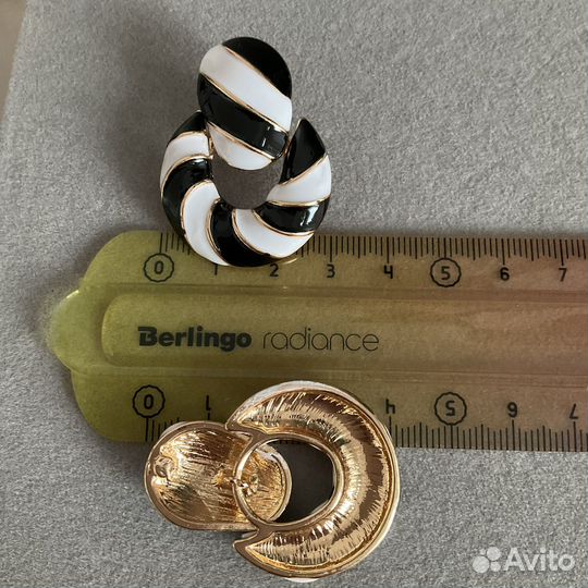 Серьги стиль Chanel