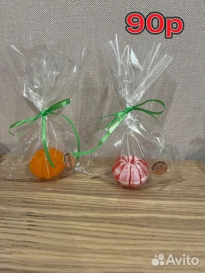 Мыло ручной работы(змейка, ёлочка,мандарин)