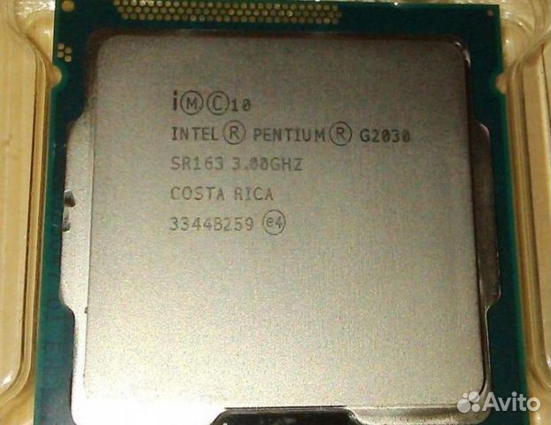 Процессор 2 ядра s1155 pentium G2030 Ivy-Bridge