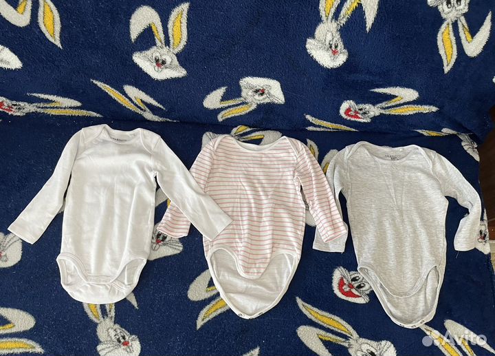 Боди для девочки 86 размера