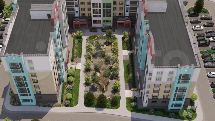 2-к. квартира, 43 м², 7/7 эт.