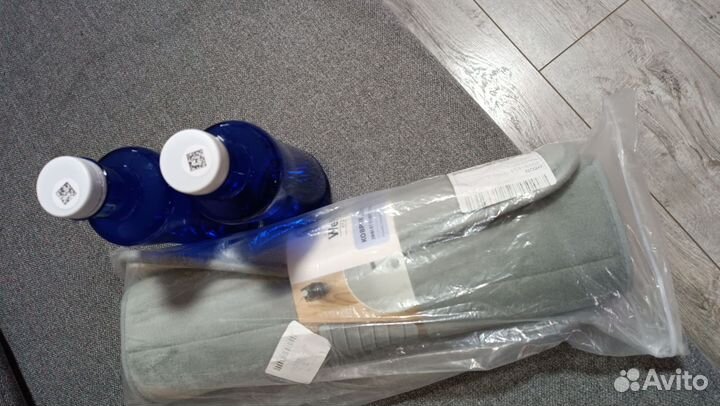 Коврик, мешки4шт, бутылки 5шт