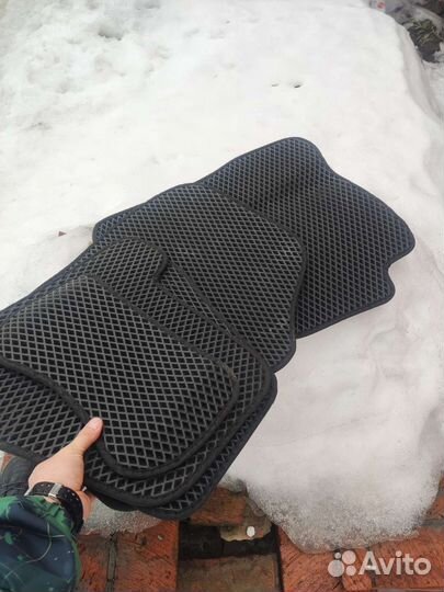 Ева коврики в салон EVA/эва 3D/3Д Ford Focus III н