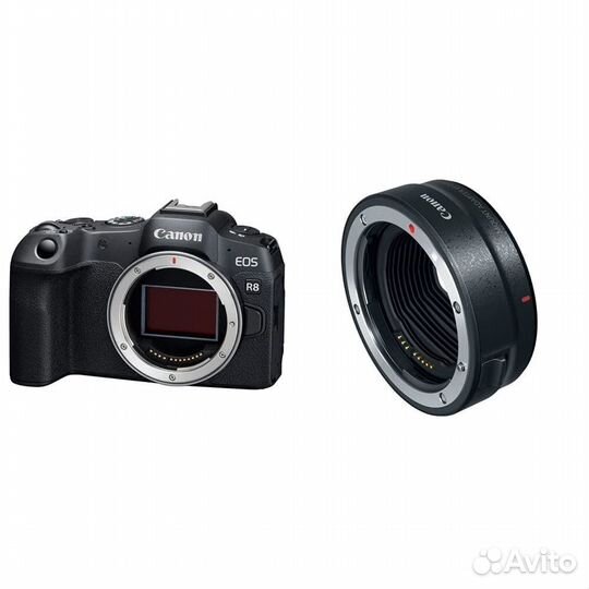 Canon Eos R8+ Canon mount Adapter Новый-Гарантия