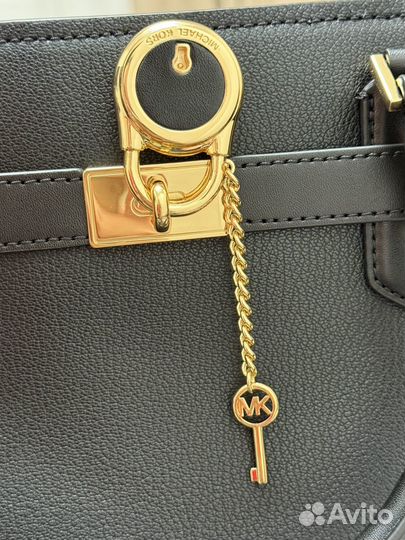 Сумка michael kors hamilton кожа