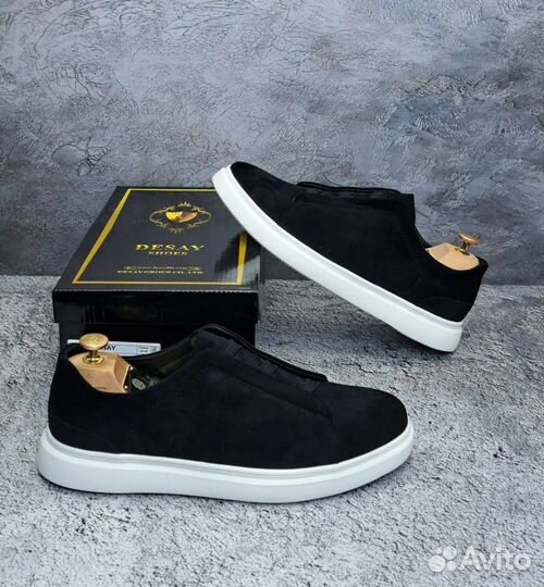 Кеды мужские эко кожа