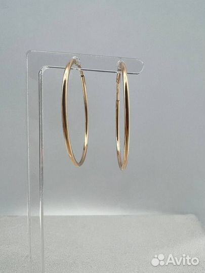 Золотые серьги Конго 585 пробы.Арт 152