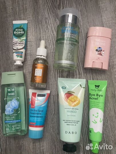 Уход для лица пакетом