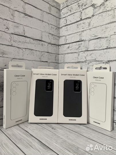 Чехлы Samsung S23 Smart View Wallet