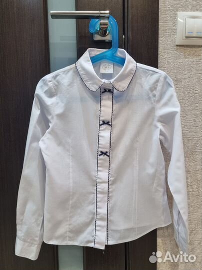 Школьная блузка для девочки 128