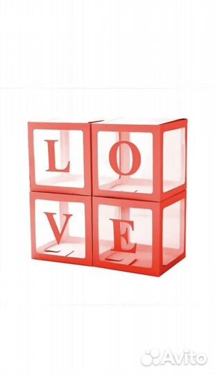 Кубики для фотозоны