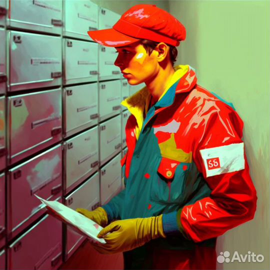 Почтальон-промоутер/ Без опыта/ Свободный график