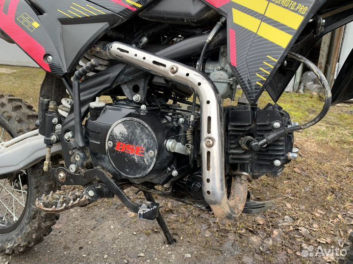 Питбайк BSE PH 125 AK47 Yellow