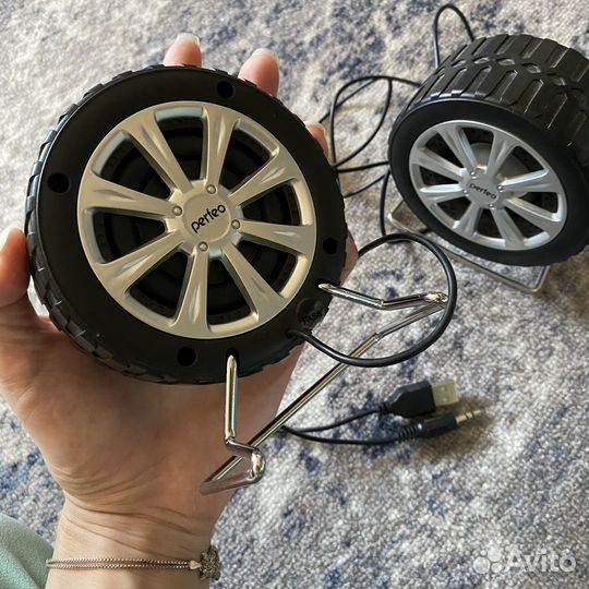 Колонки 2.0 Perfeo Wheels PF-038