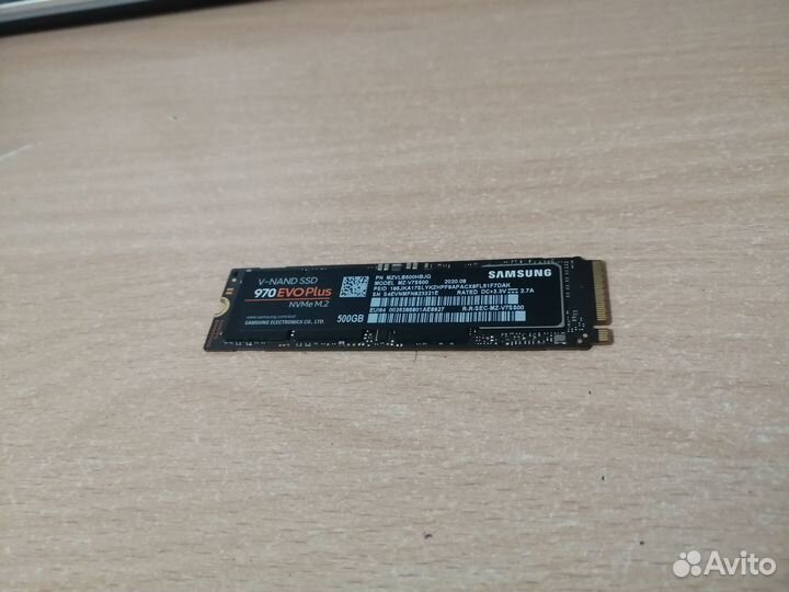 Ssd 970 evo Plus 500 (чек, на гарантии)