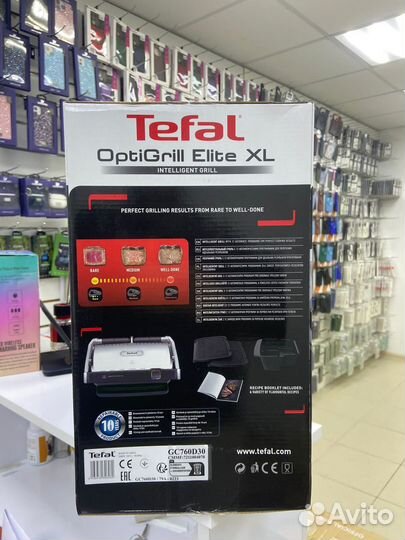 Электрогриль Tefal Optigrill Elite XL GC760D30