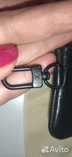 Подвеска сердце и крест камни кулон