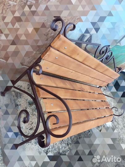 Скамья садовая