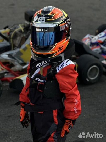 Защита шеи для картинга (детская)