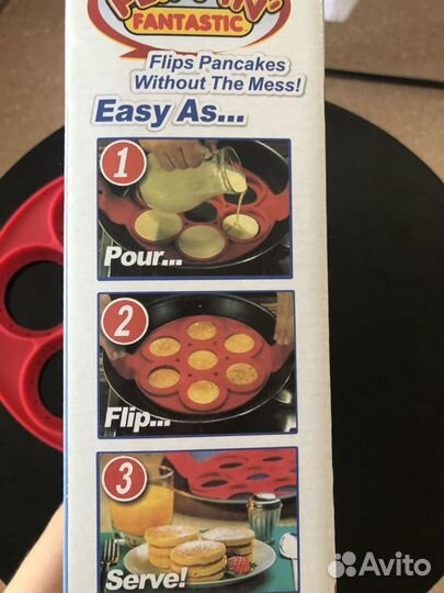 Силиконовая форма для оладьев