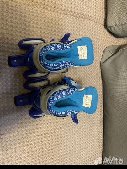 Коньки раздвижные 29/34,ролики