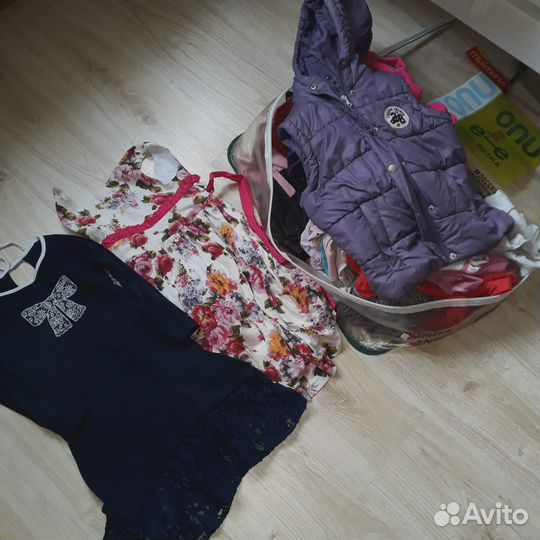 Вещи для девочки бесплатно на рост 110см