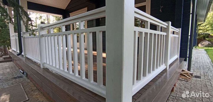 Строительство террас веранд беседок