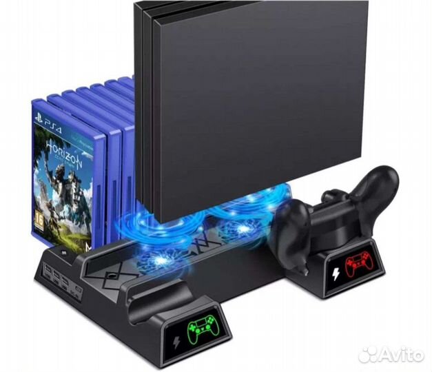 Охлаждающая подставка для ps4/ps4 slim/ps4 pro