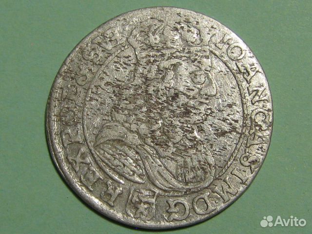 Монеты 6 грошей Польша Серебро Оригинал