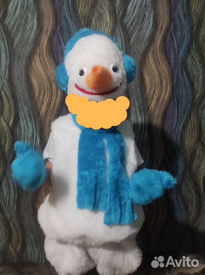 Карнавальный костюм снеговик