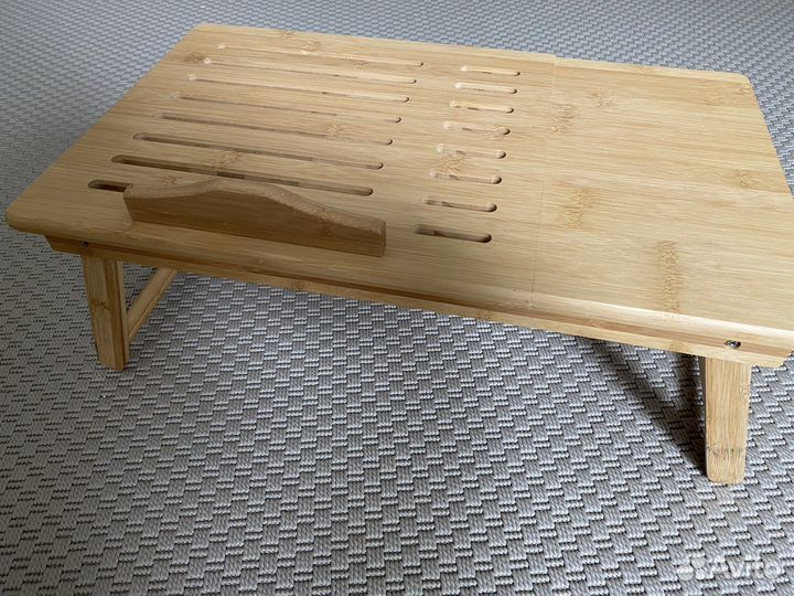 Столик для ноутбука бамбук