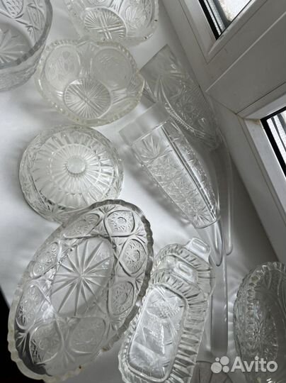 Хрустальная посуда СССР