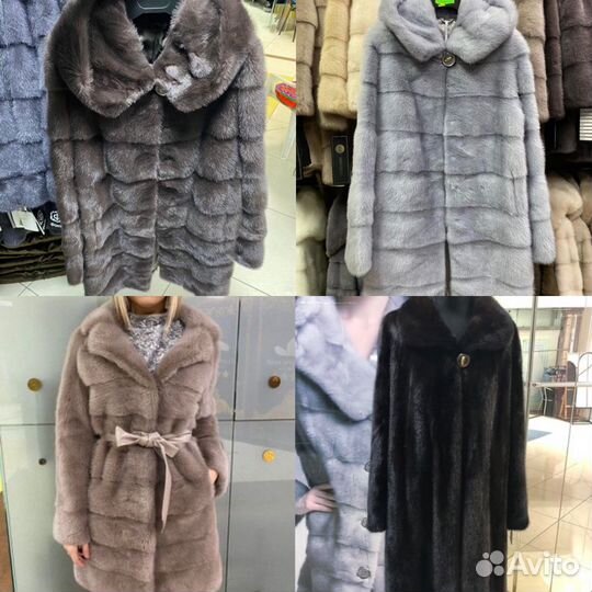 Шуба норковая жилетки парки песцовая трансформер