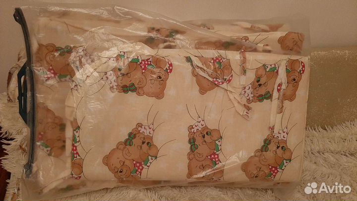 Бортики в детскую кроватку