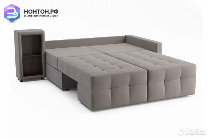 Диван угловой трансформер Самми серый