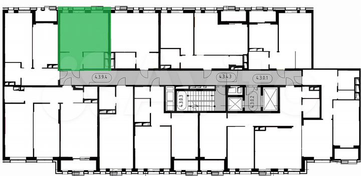 Квартира-студия, 32,8 м², 7/7 эт.