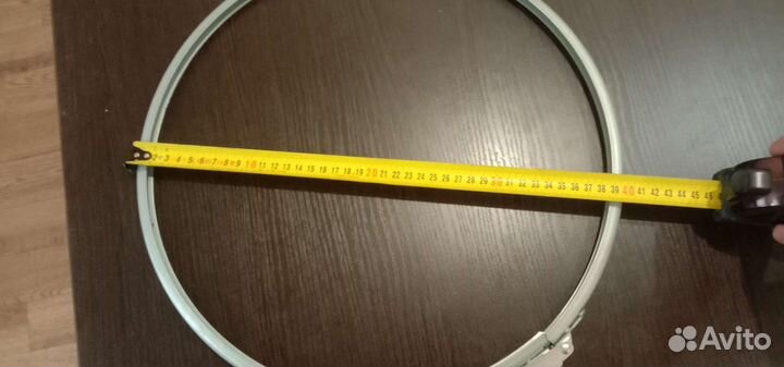 Запорный обруч (хомут) для перегонного куба на 37л