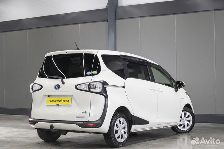 Toyota Sienta 1.5 CVT, 2018, 68 540 км